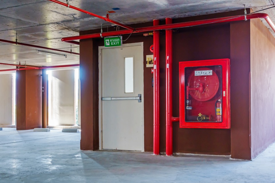 fire escape door